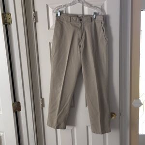 St. John’s Bay khakis plain front 32X29 tan